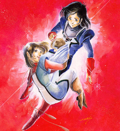 Kei and Mimsy with child